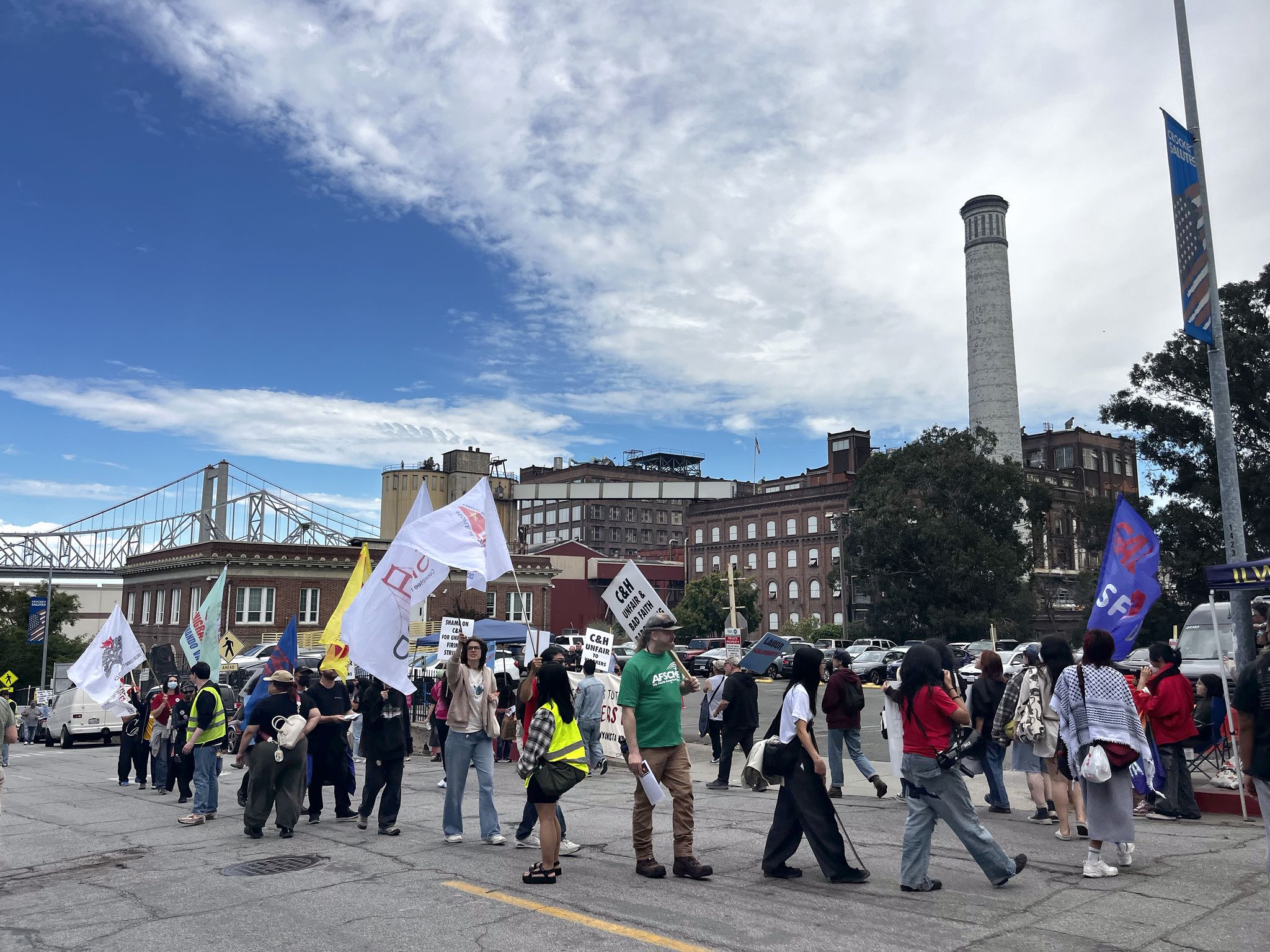 Crockett: Hawaiian Longshore Workers Join The Fray At Growing C&H Protest