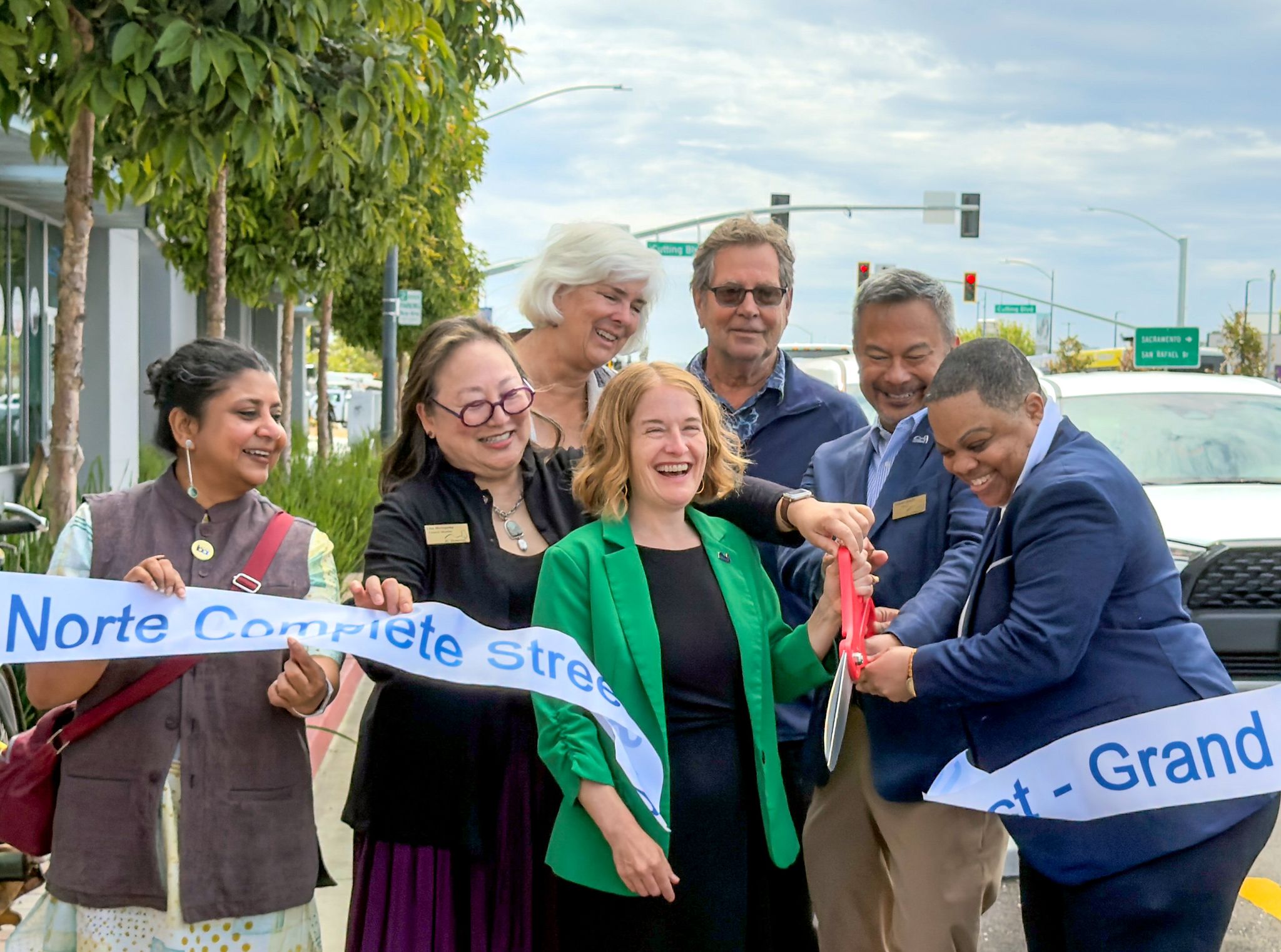 El Cerrito: Bike, Roll, Walk: Del Norte Complete Streets Project Celebrated Monday