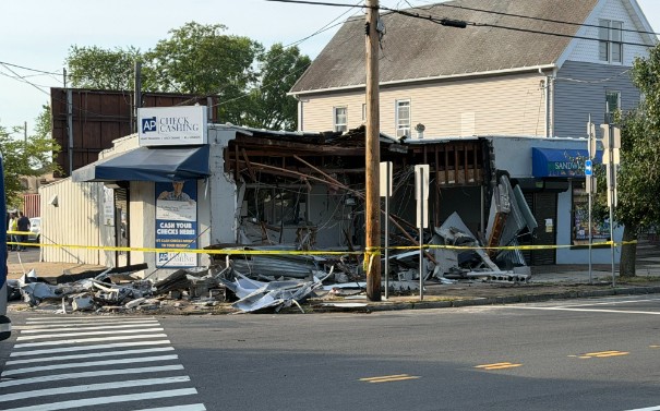 It was not immediately clear whether anyone was injured in the crash.