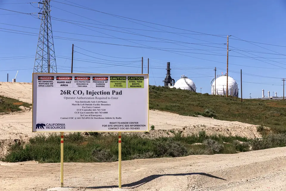  California Resources Corporation’s carbon dioxide injection site