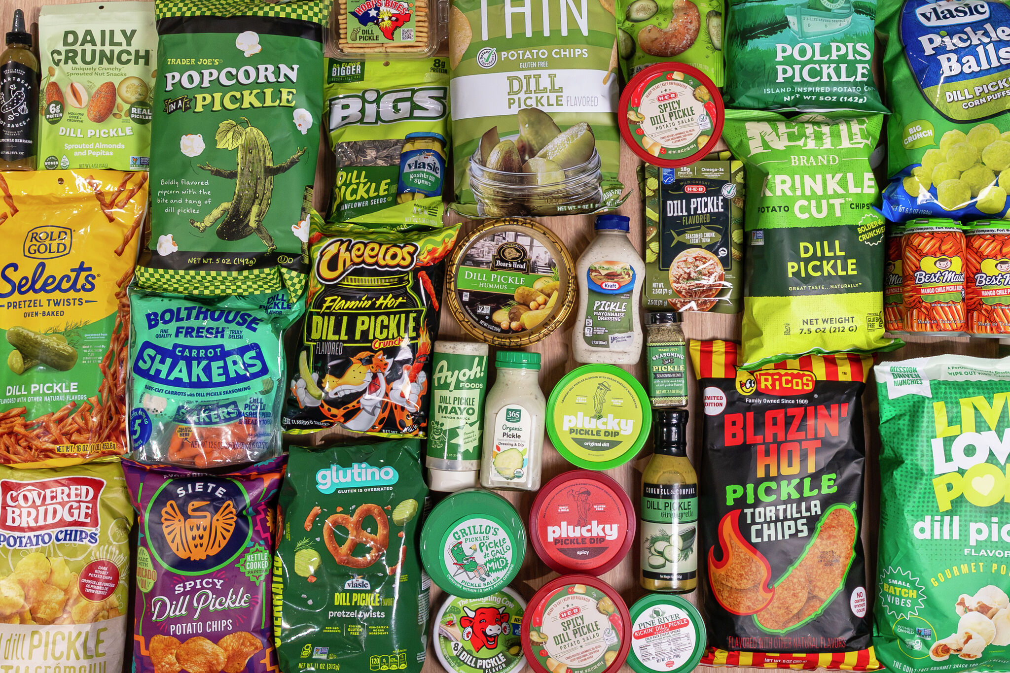 Pickle-flavored products are filling San Antonio grocery stores