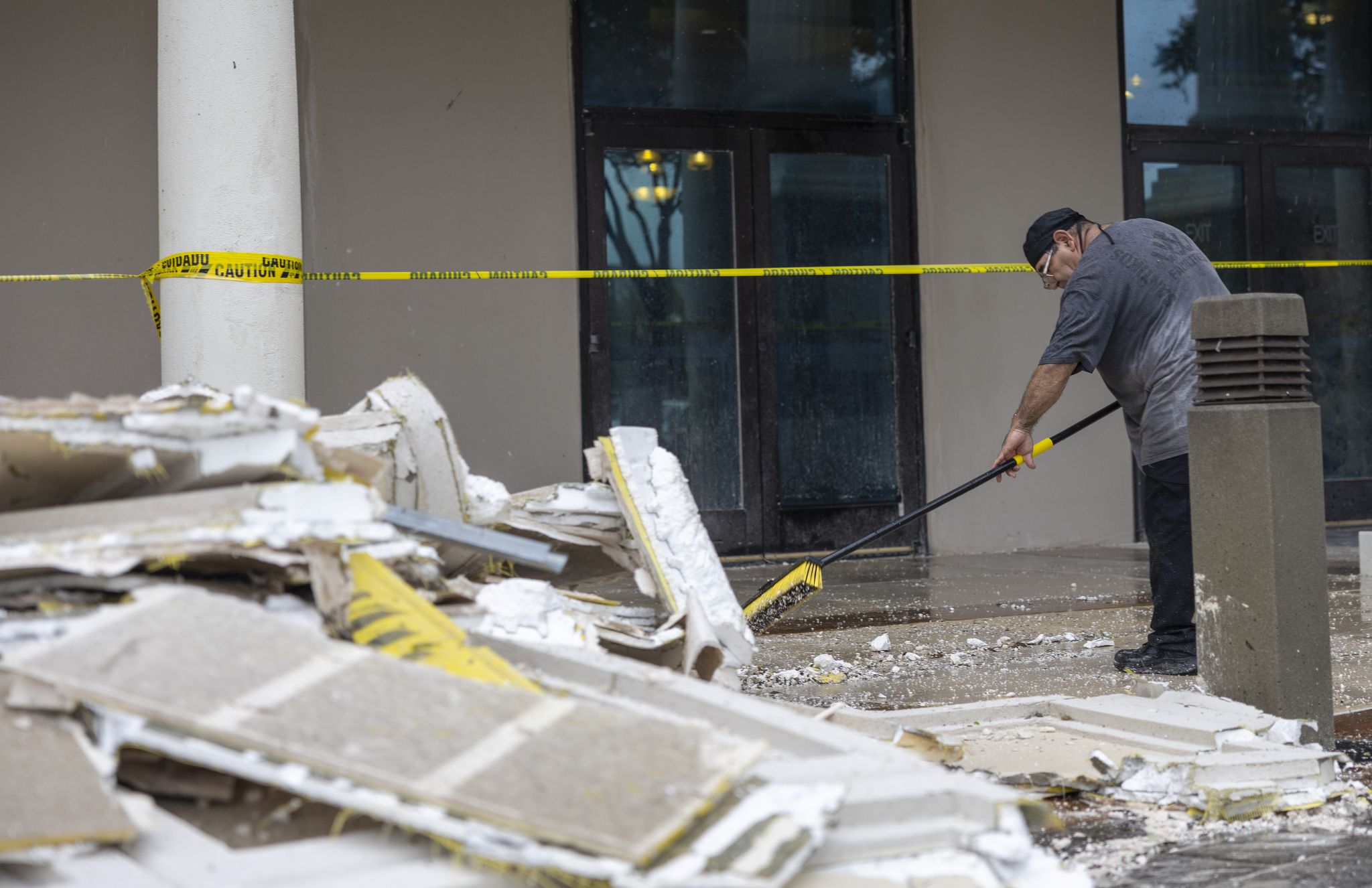 The National Weather Service confirmed a tornado touched down just before 8 a.m. Wednesday.
