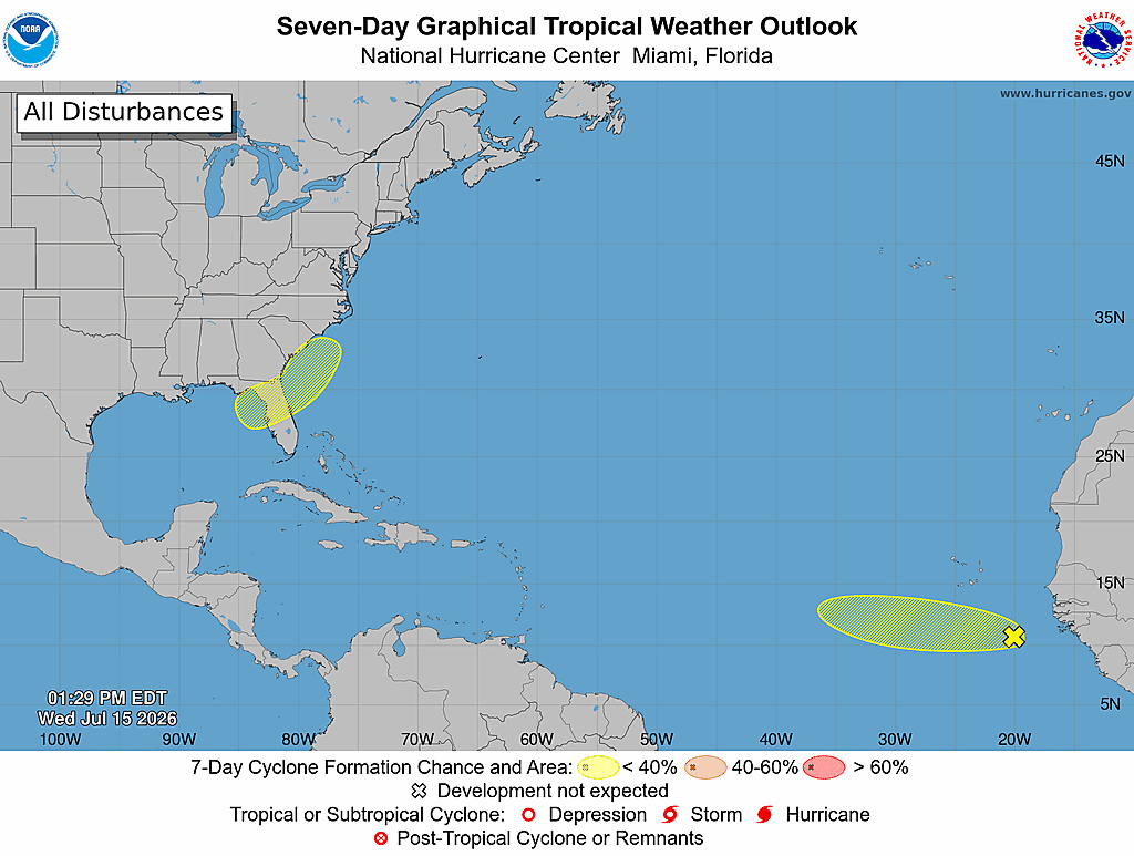 2 tropical disturbances emerge, but Texas isn't in their path yet