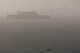 A San Francisco Police Department patrol boat is seen in San Francisco Bay as authorities continue searching for three missing passengers from the Volare, a 49-foot cabin cruiser carrying 20 passengers that capsized in rough seas Tuesday near Alcatraz Island in San Francisco, Wednesday, July 15, 2026. One man died, 16 people were rescued and three remained missing.