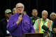 State Rep. Don McLaughlin speaks during a news conference in Uvalde on Wednesday.