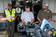Deputy fire marshal Brady Constantine addresses media during a press conference at Kendall County Road & Bridge after heavy rain caused flooding in Comfort, Texas on Thursday, July 16, 2026.