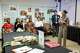 Isabelle Adams, co-CEO of Paper for Water, speaks during Coffee and Conversations event by the nonprofit that brings clean water to thirsty communities around the world, on Thursday, July 16, 2026 at their office in Dallas.
