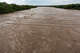Water levels of the Pedenales River rise in Johnson City, Thursday, July 16, 2026.