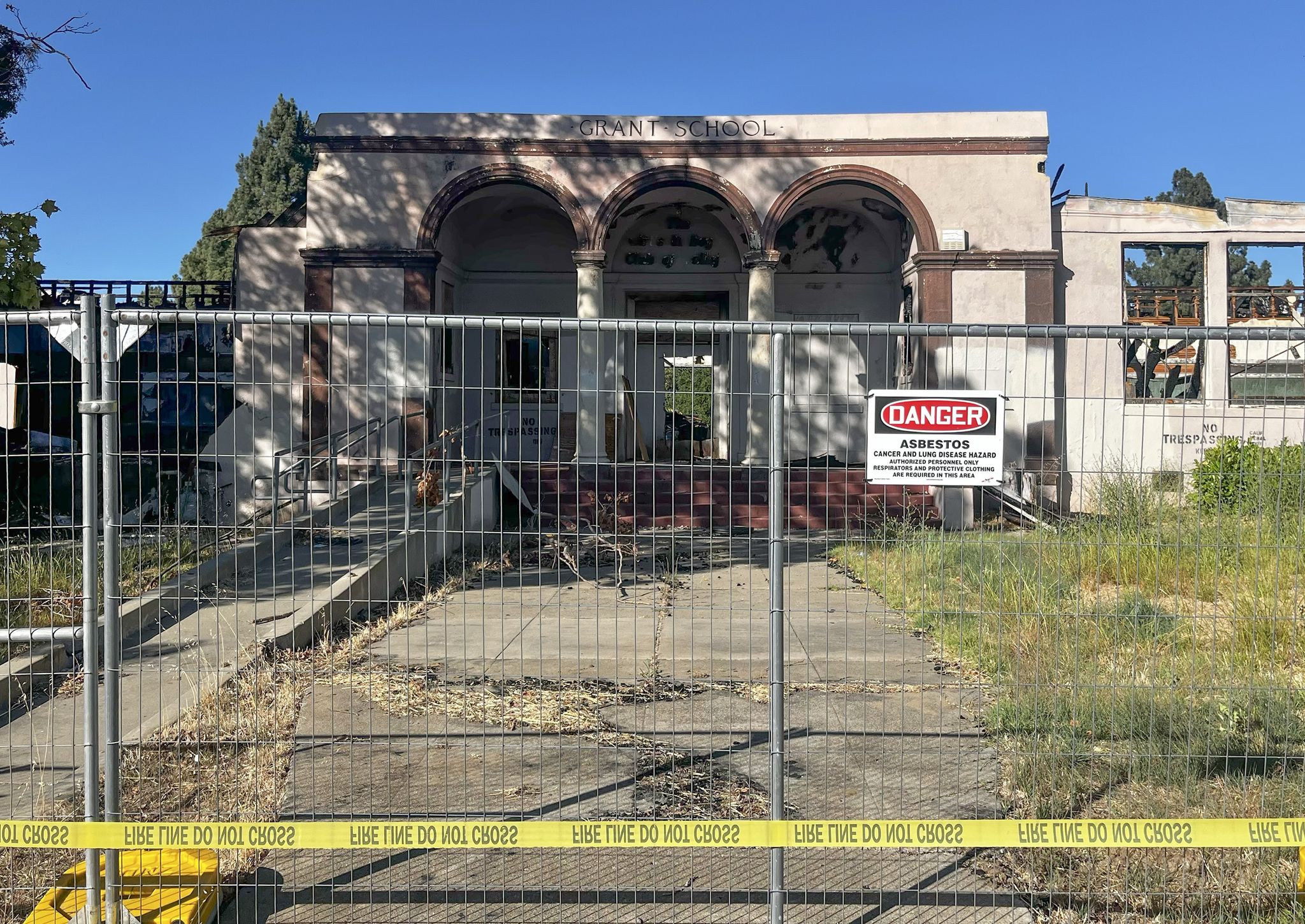 Vallejo: Grant School, Gutted By May Fire, Fast-Tracked For Clean-Up