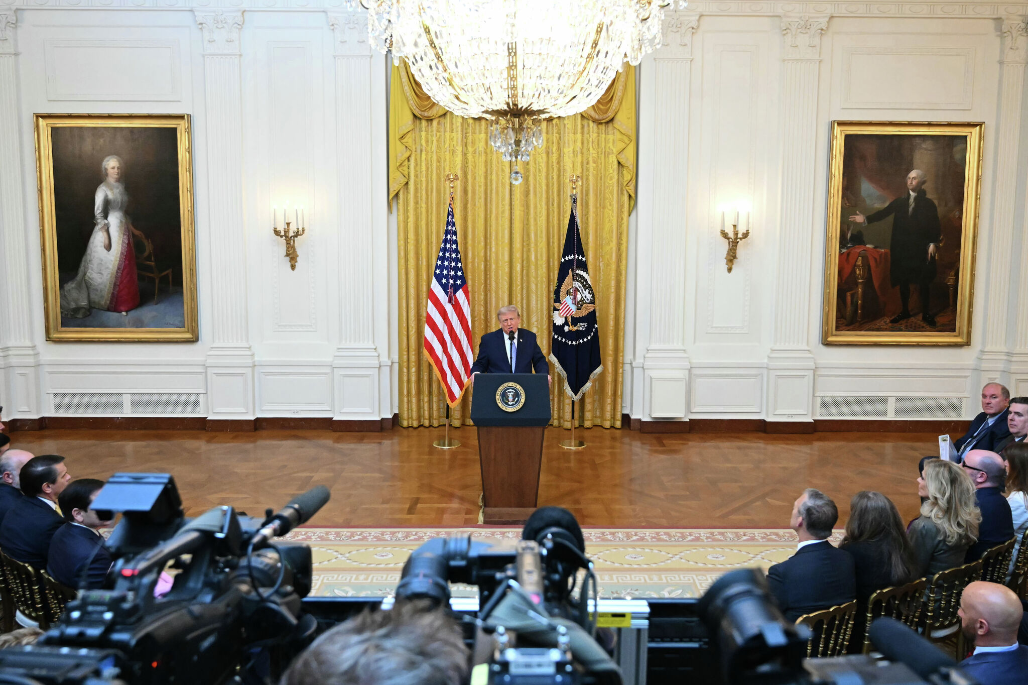 Fact-checking Trump's address on China, 2020 election