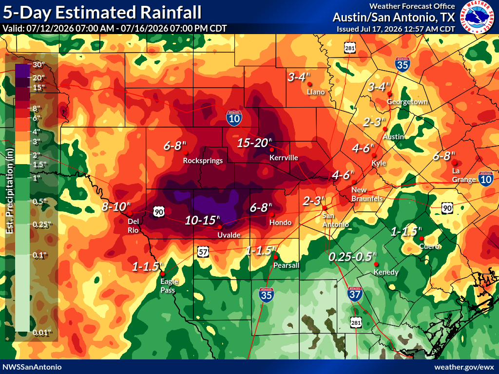 After Texas floods, a major weather pattern shift is on the way