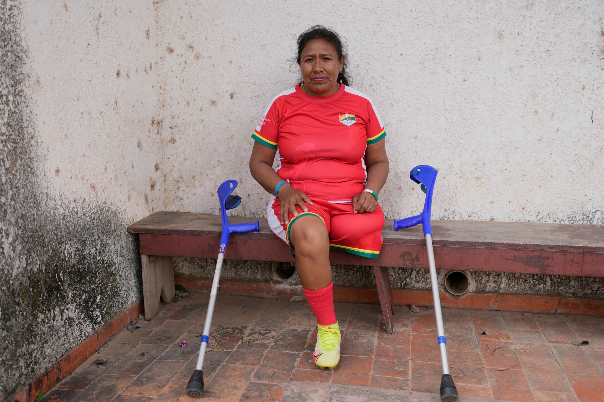 Bolivia promueve el fútbol para mujeres amputadas en un campamento de formación sudamericano