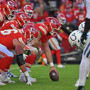 Joe Thuney of the Bears is voted as the top interior offensive lineman in the NFL by an AP panel