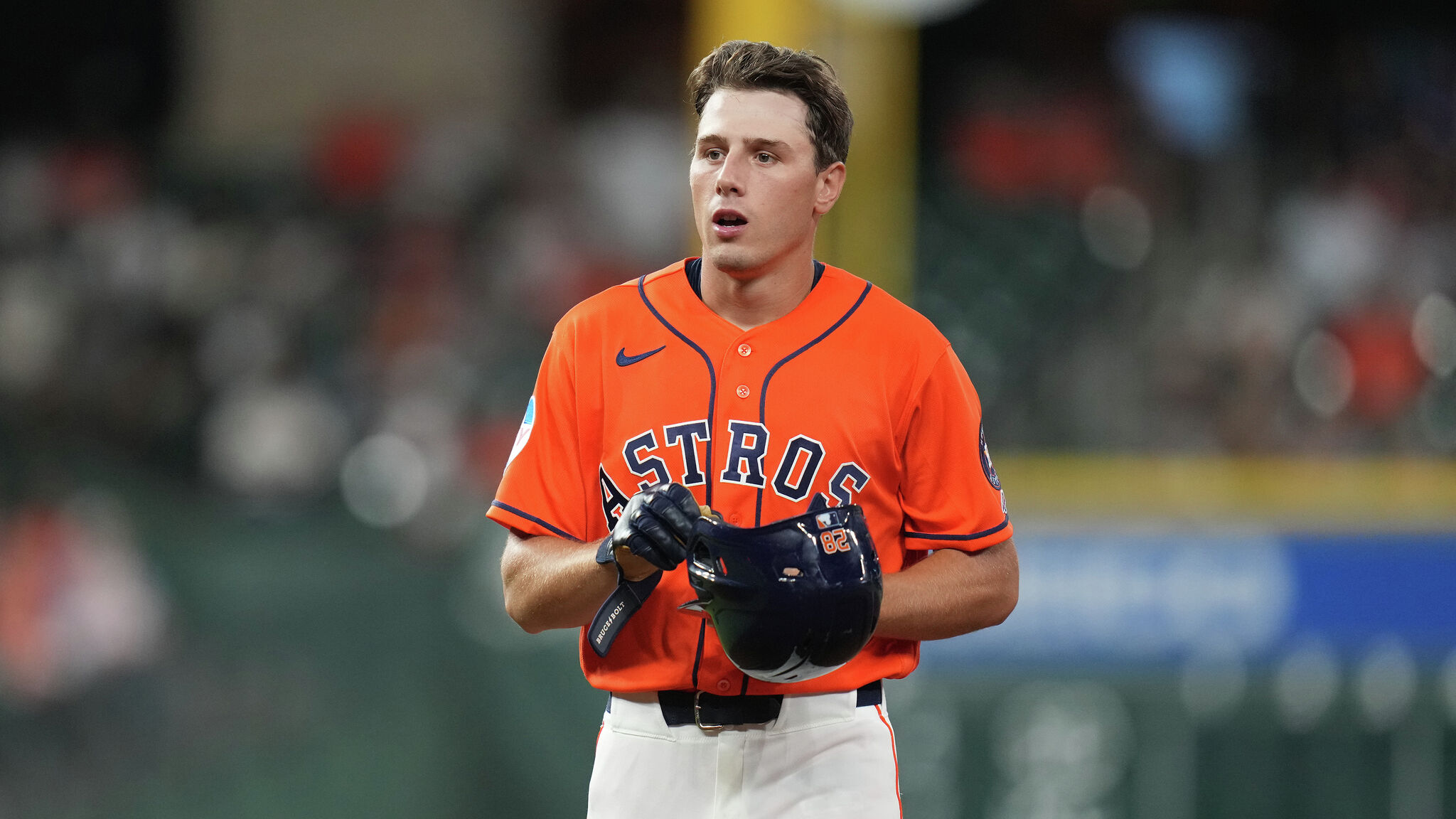 Houston Astros: Lucas Spence gibt nach einer turbulenten Woche sein ...