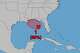 The region in the eastern Gulf has an 80% chance of developing into a tropical depression or storm.