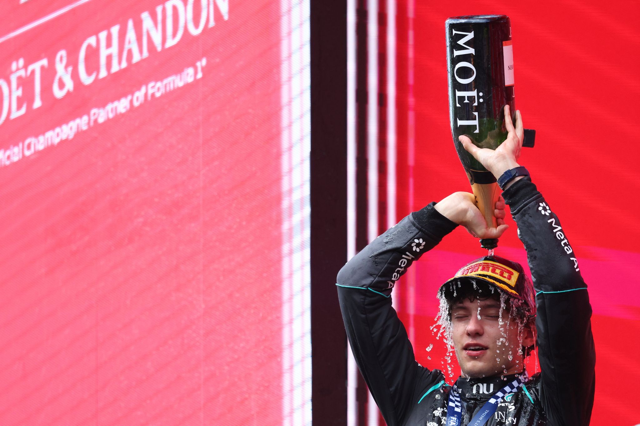 Kimi Antonelli wins Belgian Grand Prix for a big F1 title boost after