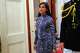 FILE - Second lady Usha Vance arrives at a women's history month event in the East Room at the White House, March 12, 2026, in Washington.