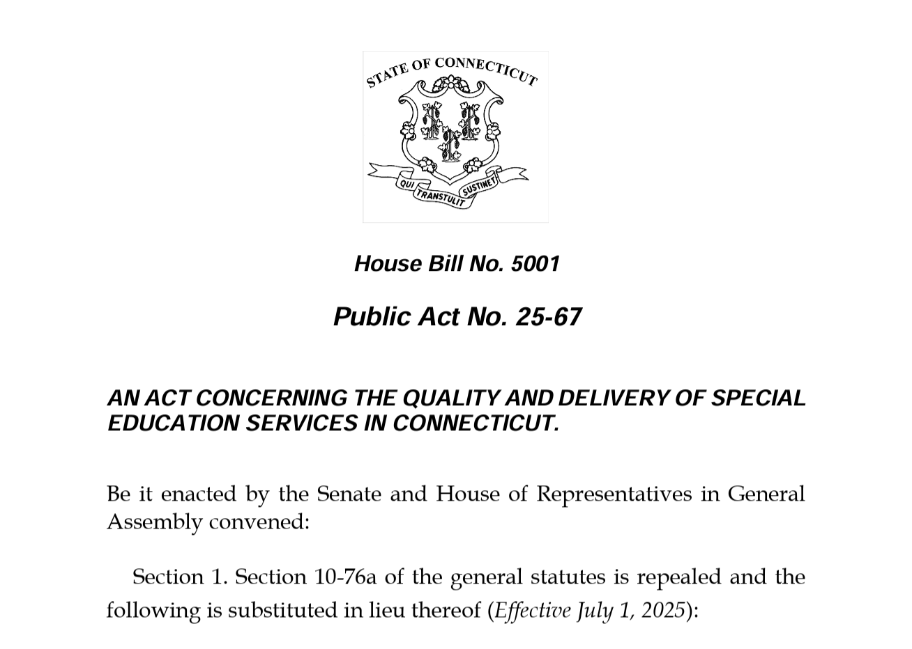 A guide to Connecticut’s sweeping special education reform law