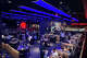 The dining room at the Hard Rock Cafe in Los Angeles on July 14, 2026.