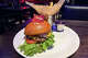 A classic smash burger at the Hard Rock Cafe in Los Angeles on July 14, 2026.