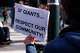 A protest outside Oracle Park ahead of the Giants’ game against the Sacramento Athletics at Oracle Park in San Francisco, Tuesday, June 23, 2026. A demonstration was held against the Giants pitchers who wrote Bible verses on the team's Pride-themed hats during the Giants' Pride Night celebration on June 12.