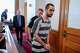 FILE - Hadi Matar walks in to the Chautauqua County court in Mayville, N.Y., May, 16, 2025.