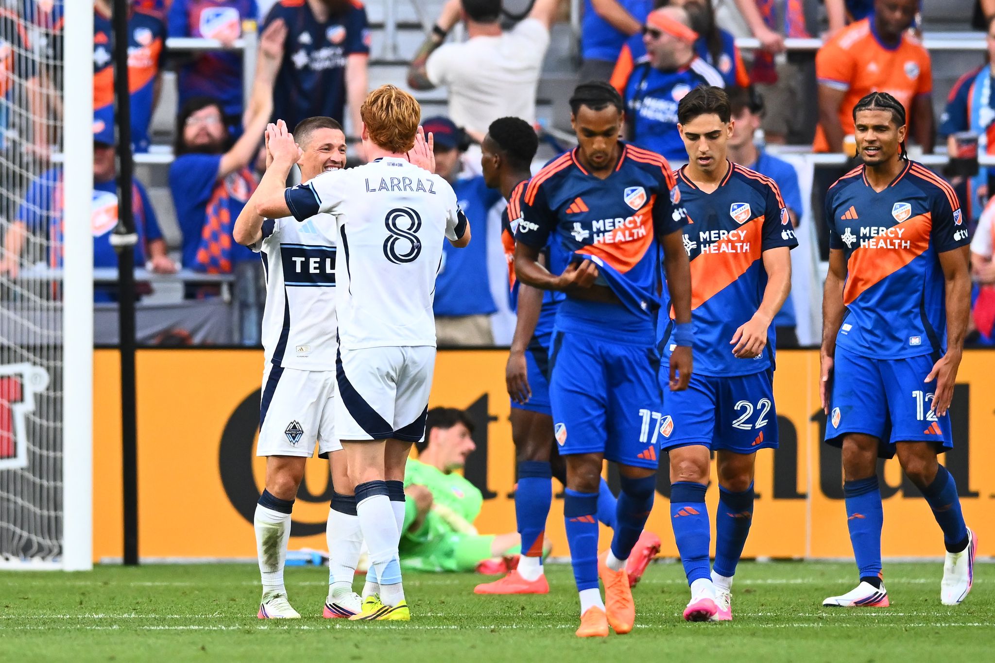 Pavel Bucha scores two goals, Cincinnati beats Whitecaps 4-3