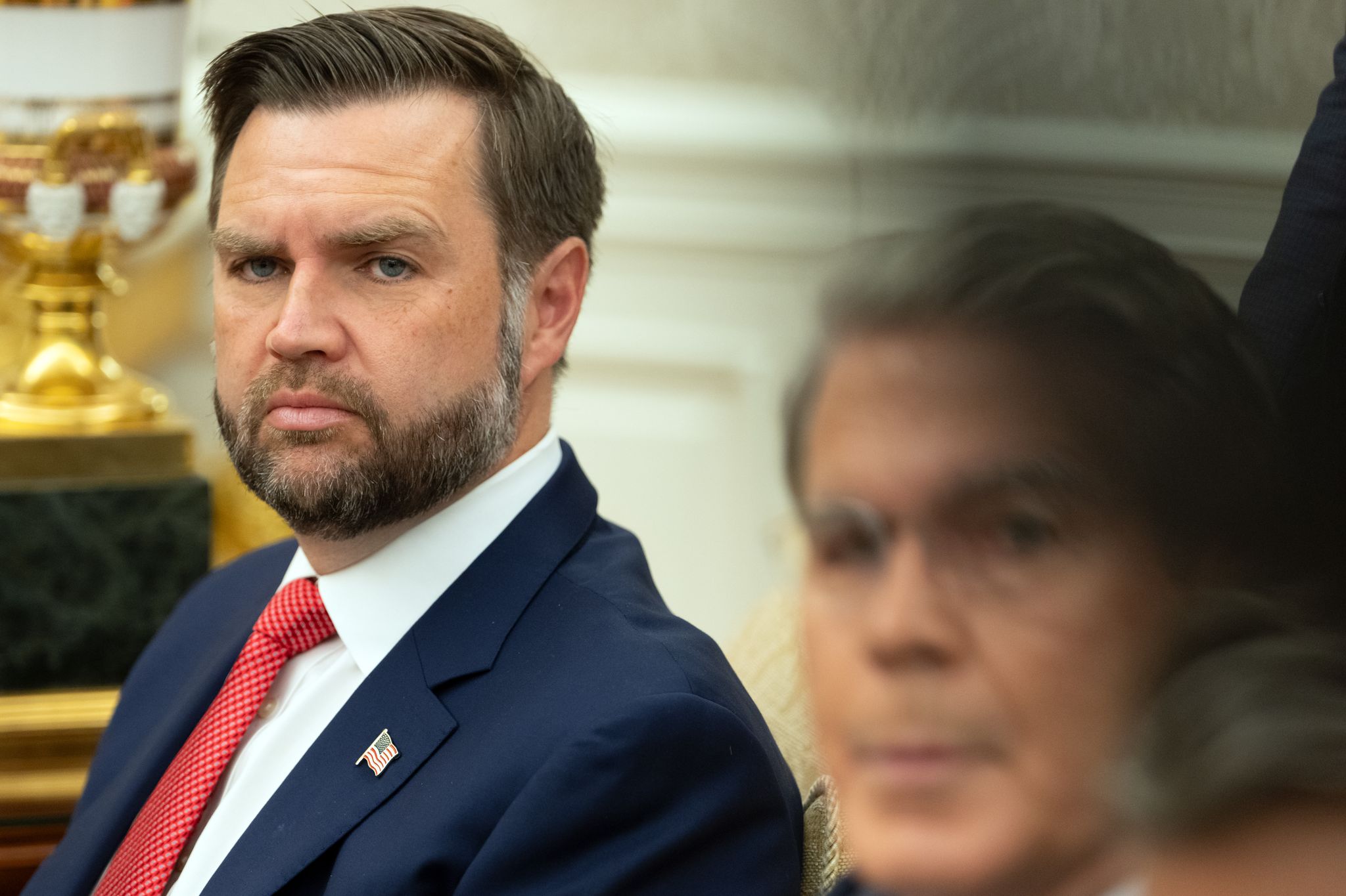 A member of Vance's Secret Service detail is being investigated over a suspected news leak