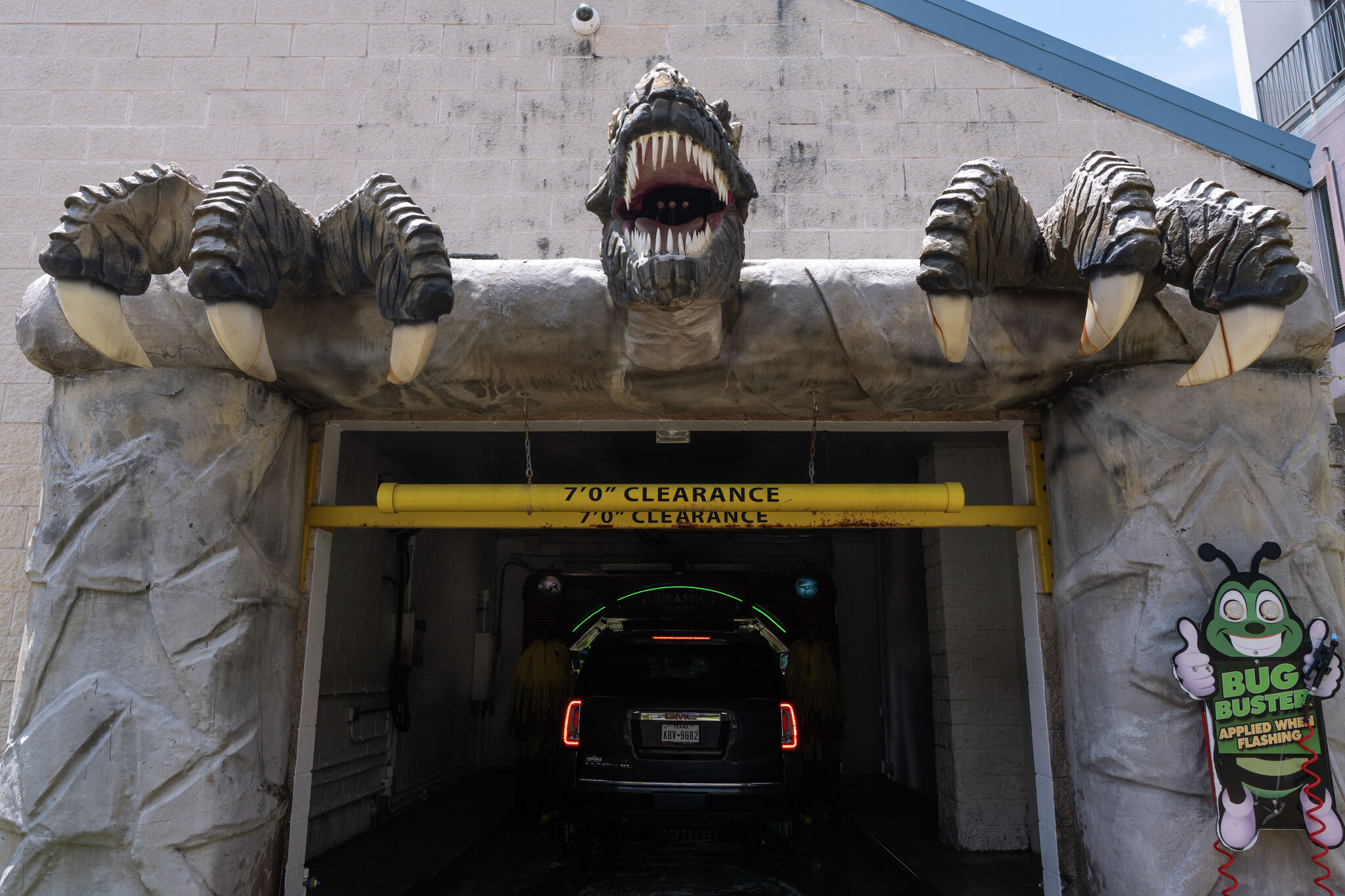 An HOA told him to get rid of his dinosaurs. He created an Austin landmark.