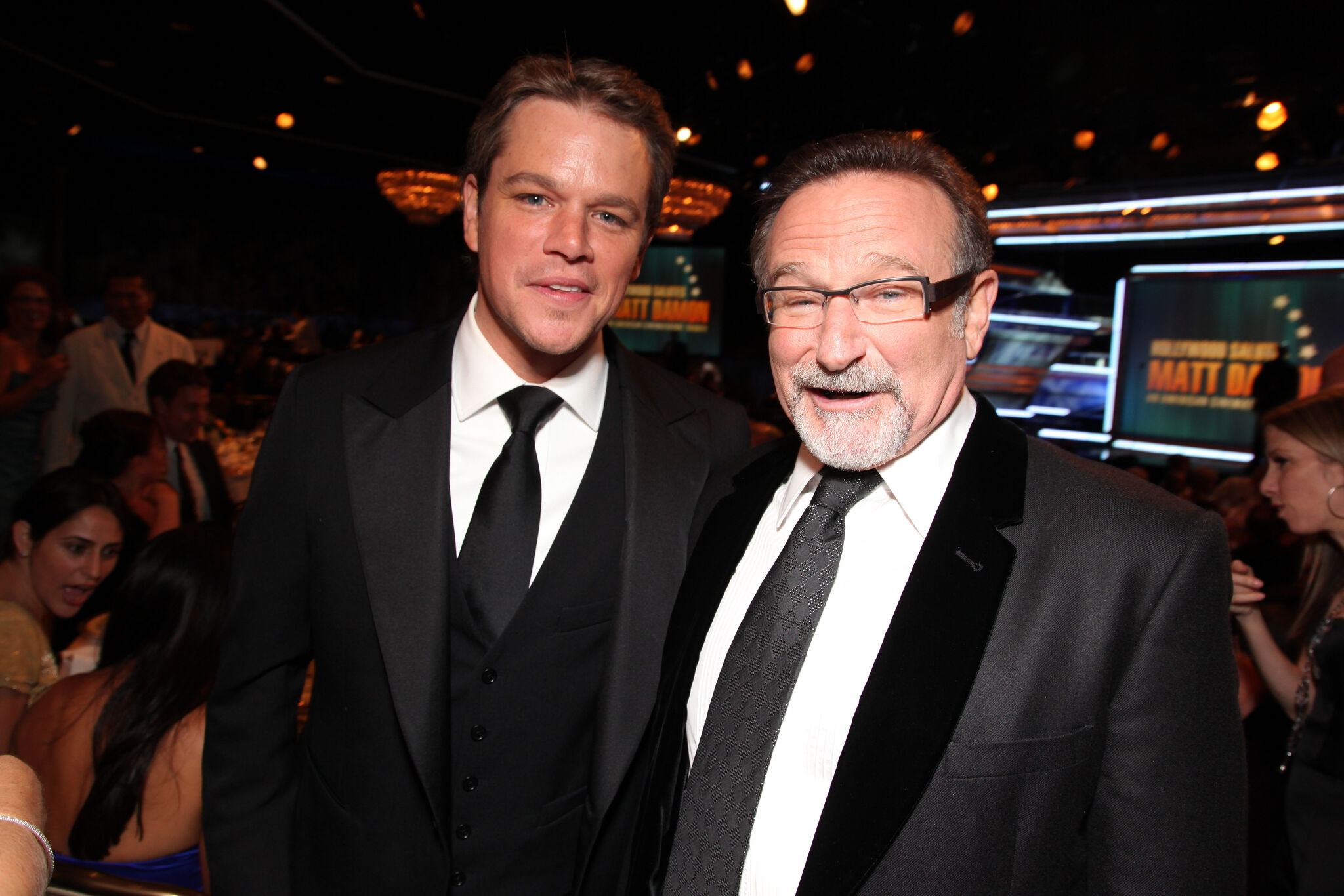Matt Damon says Robin Williams and Tom Hanks shaped his career