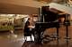 Pianist Brad Hanson plays the piano at NorthPark Center, Thursday, July 23, 2026, in Dallas.