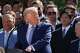 President Donald Trump speaks during an event to honor the 2025 World Series champions Los Angeles Dodgers in the Rose Garden of the White House, Thursday, July 23, 2026, in Washington, as Los Angeles Dodgers Shohei Ohtani watches.