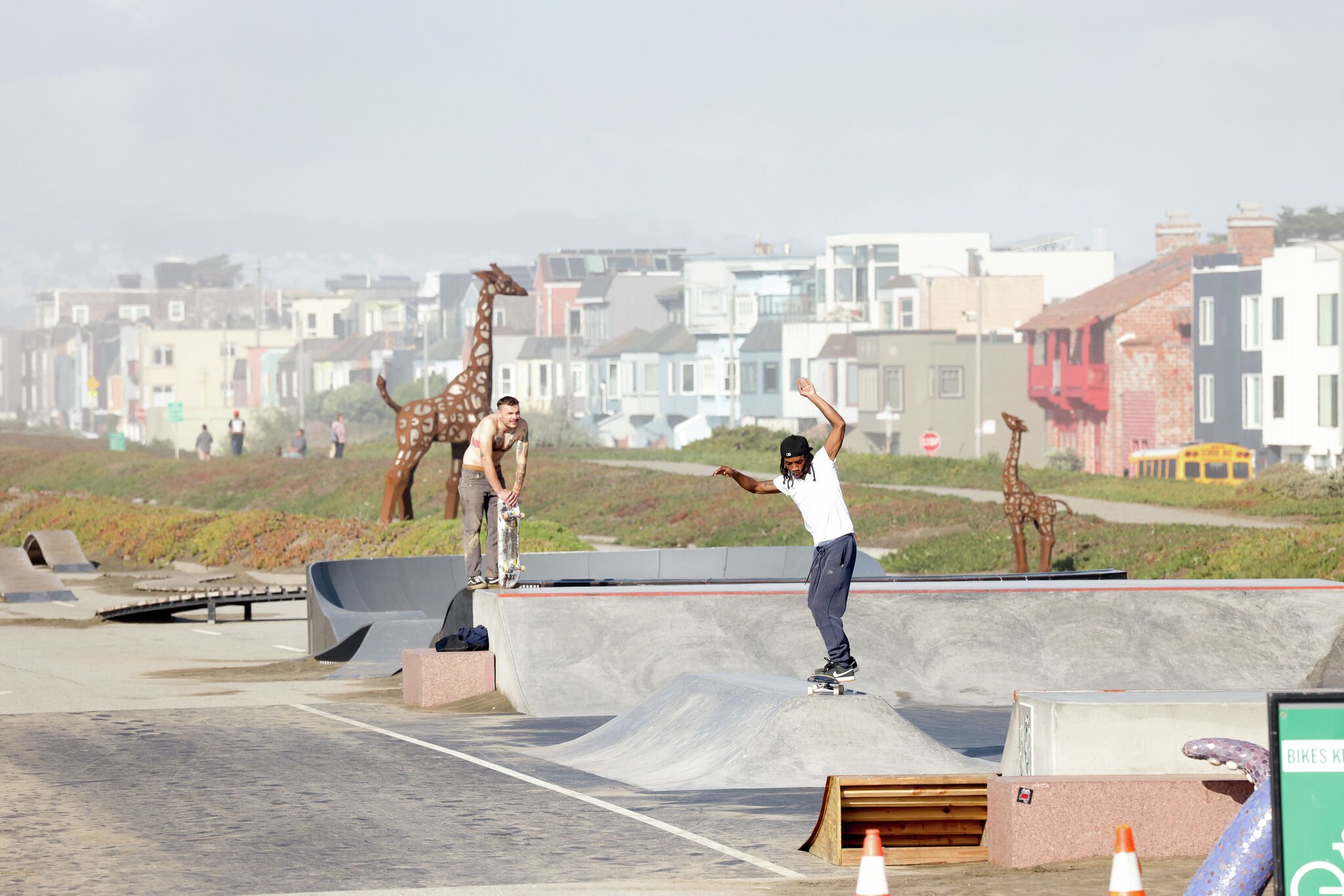 sfchronicle.com - Ko Lyn Cheang - Playground construction latest flash point in S.F. fight over Sunset Dunes