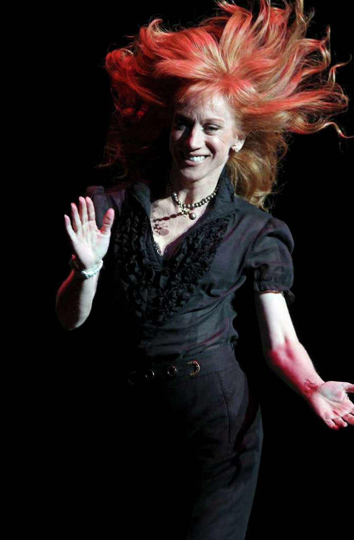 Kathy Griffin performs at the Majestic Theatre in  2010.
