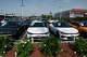 Used EVs are seen at Plug-In Auto in West Covina. California’s new rebate program will offer first-time EV buyers $3,500 off qualifying new vehicles and $1,750 off qualifying used ones.