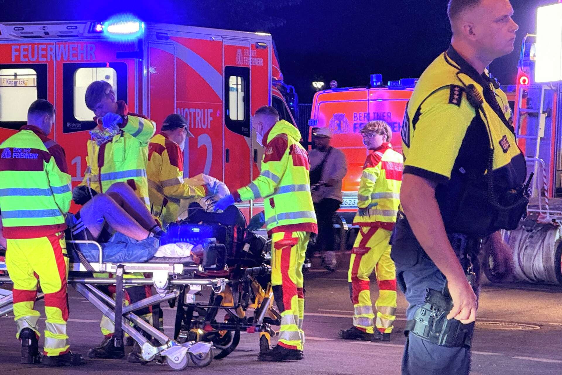 A person is killed and several are injured at Berlin's LGBTQ+ march when a  van drives into the crowd