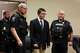 Colt Gray, the 16-year-old Apalachee High School shooting suspect, is led in by deputies for his sentencing after a short break at Barrow County Superior Court, Monday, July 27, 2026, in Winder, Ga. (Jason Getz/Atlanta Journal-Constitution via AP, Pool)