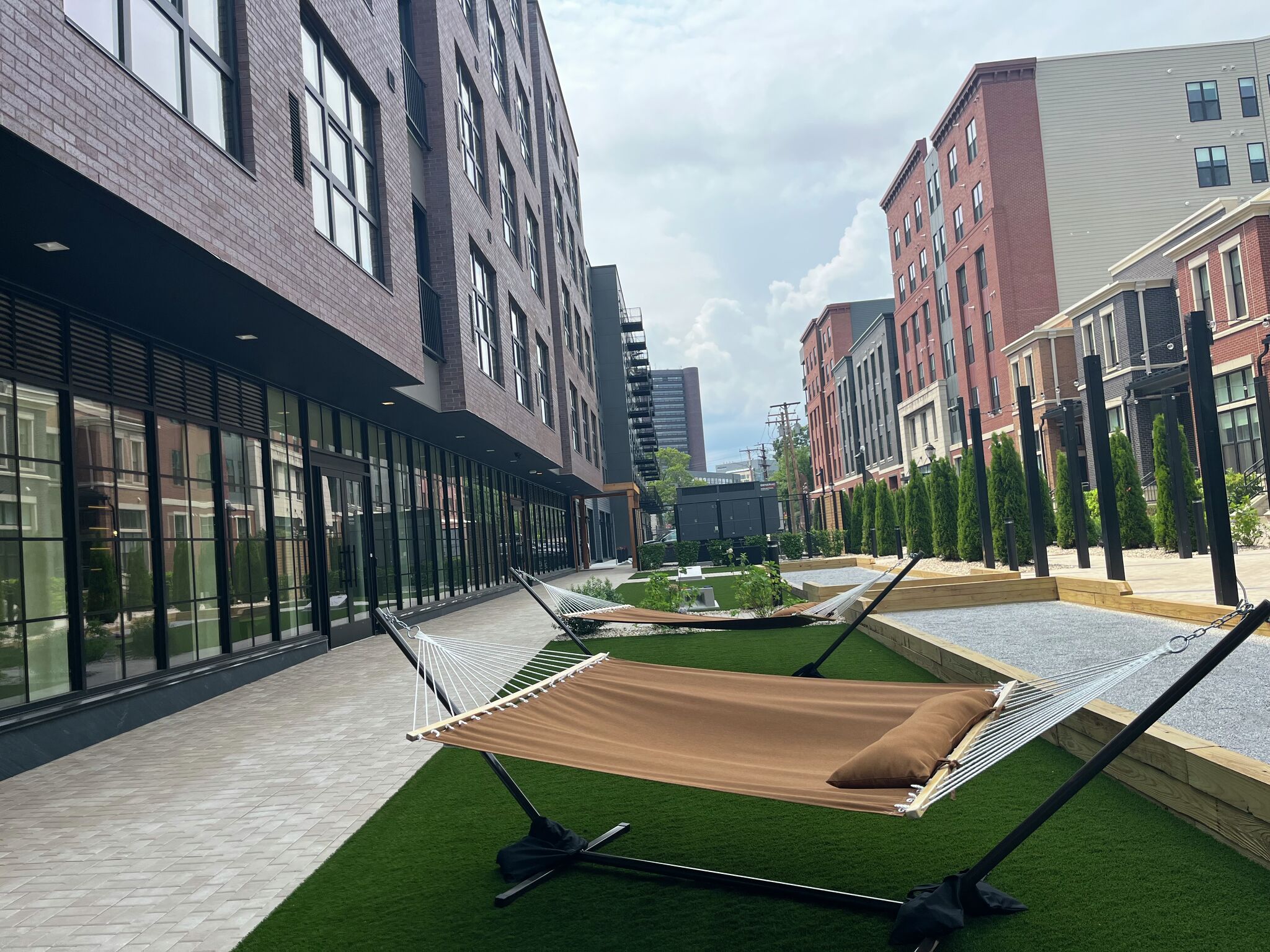 New Haven's Twenty Fair opens with 168 apartments and a new public greenway
