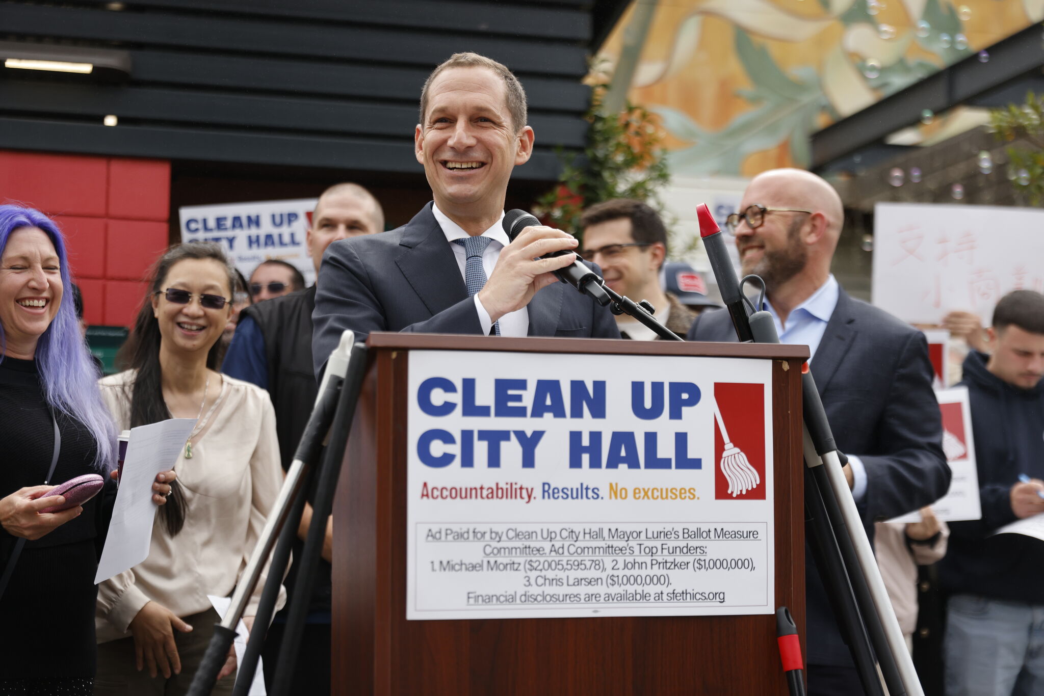 Lurie wants to fix dysfunction at SF City Hall at the ballot box