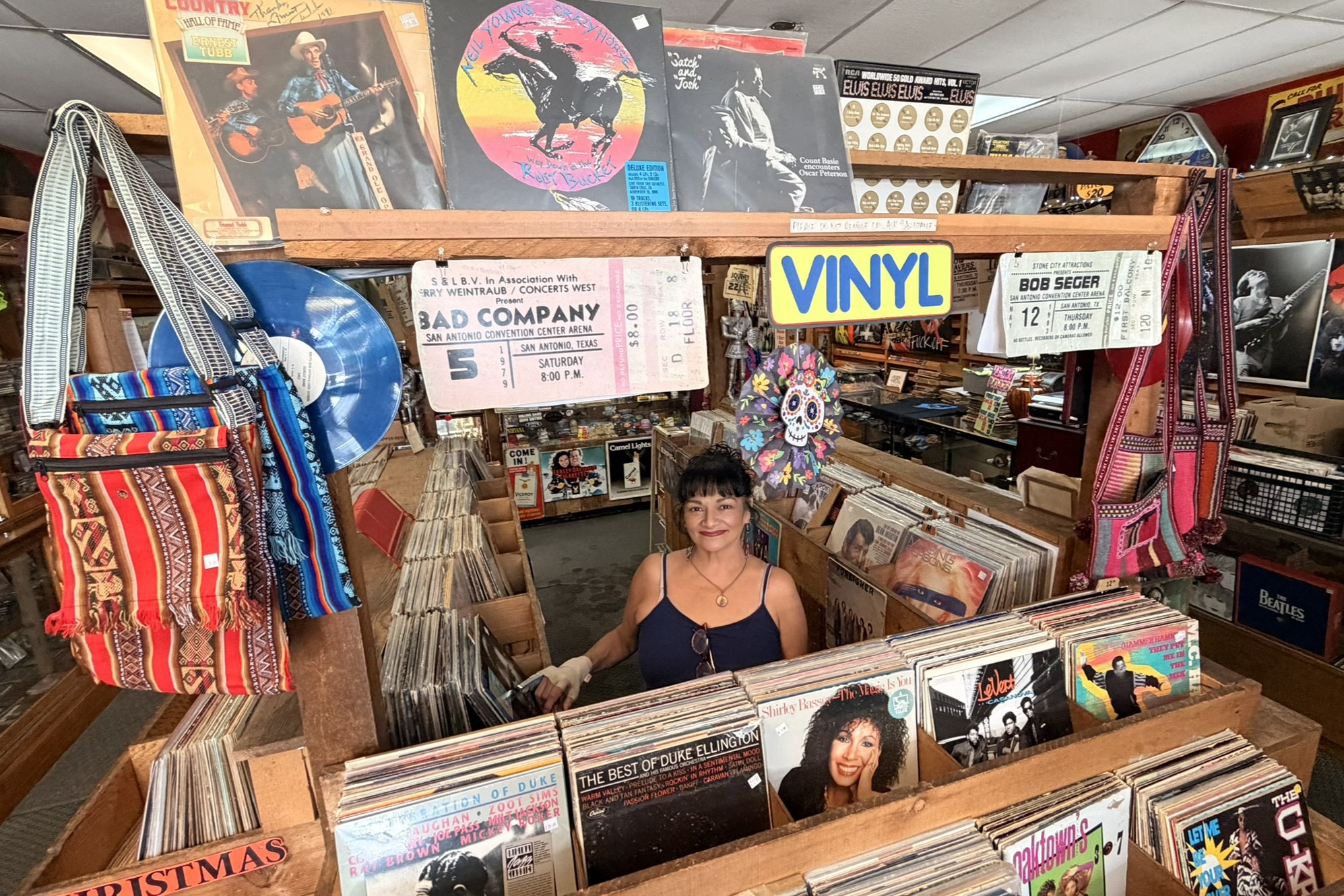 Longtime San Antonio record store reopens — for now