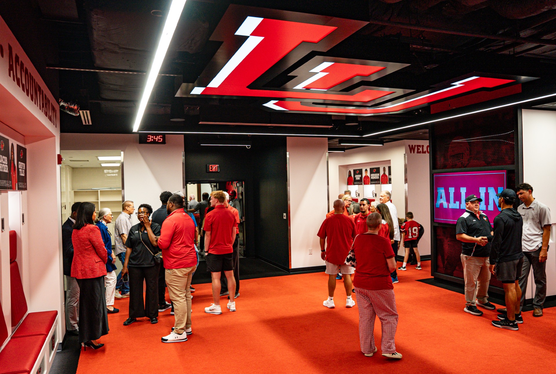 Lamar University unveils major upgrades to football locker room
