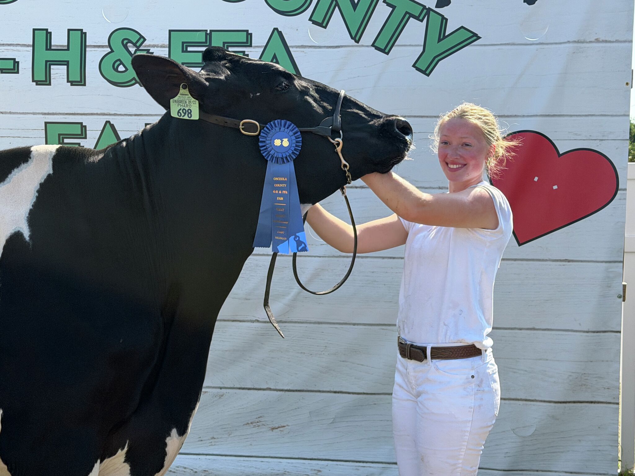 Youth exhibitors showcase months of work during cow showmanship