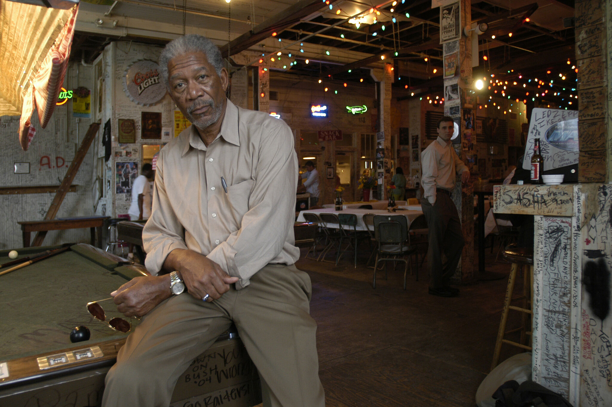 The blues saved my mother. Morgan Freeman wants to save its legacy.