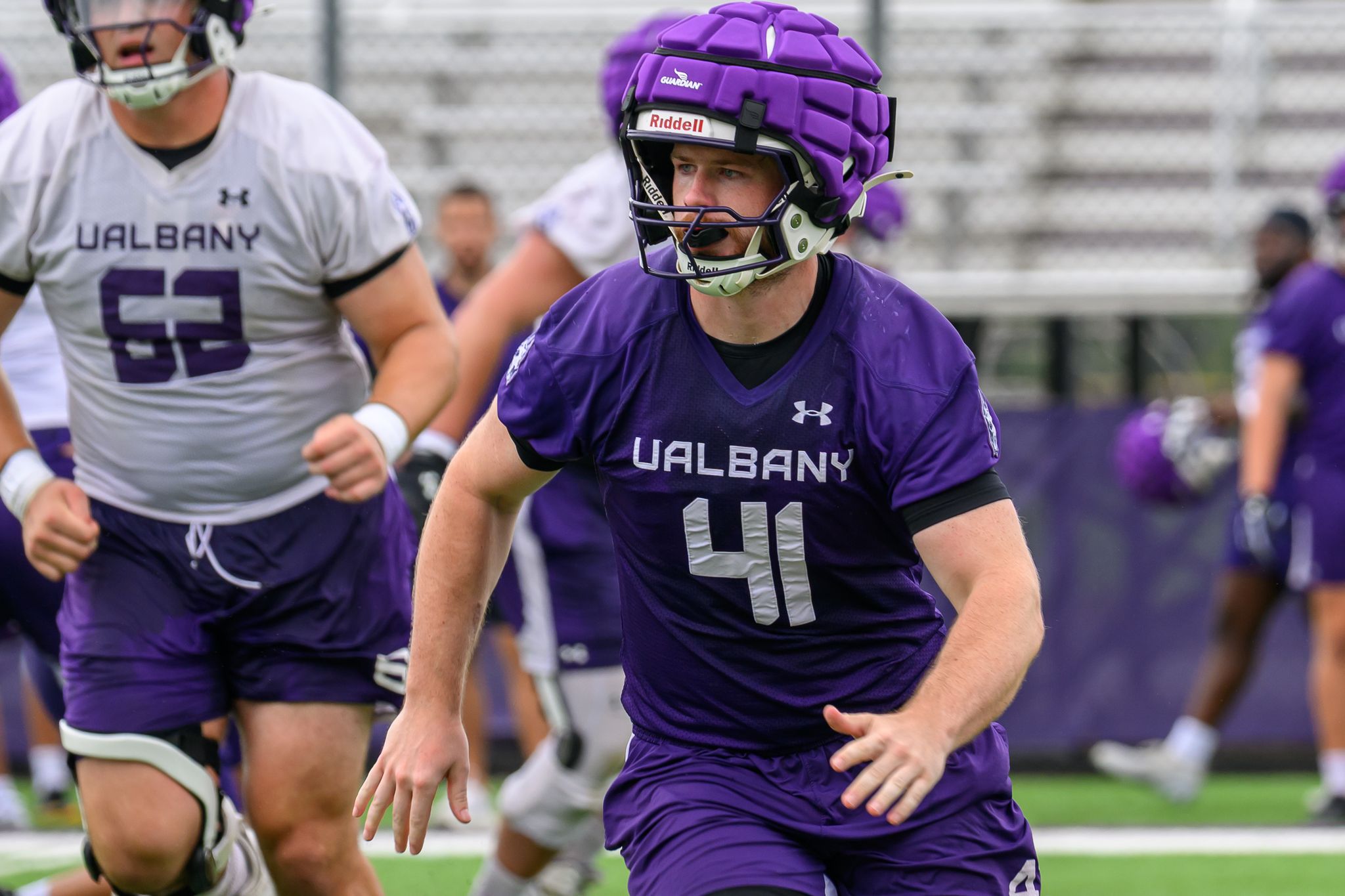 Dunathan returns to UAlbany football to help Perkovich build winner