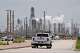 FILE- A truck enters the Exxon Mobil Baytown Olefins Plant, Wednesday, April 29, 2026, in Baytown, Texas.