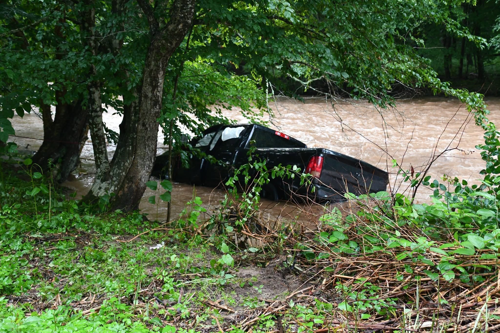 Man found dead after truck discovered in flooded Catskills creek