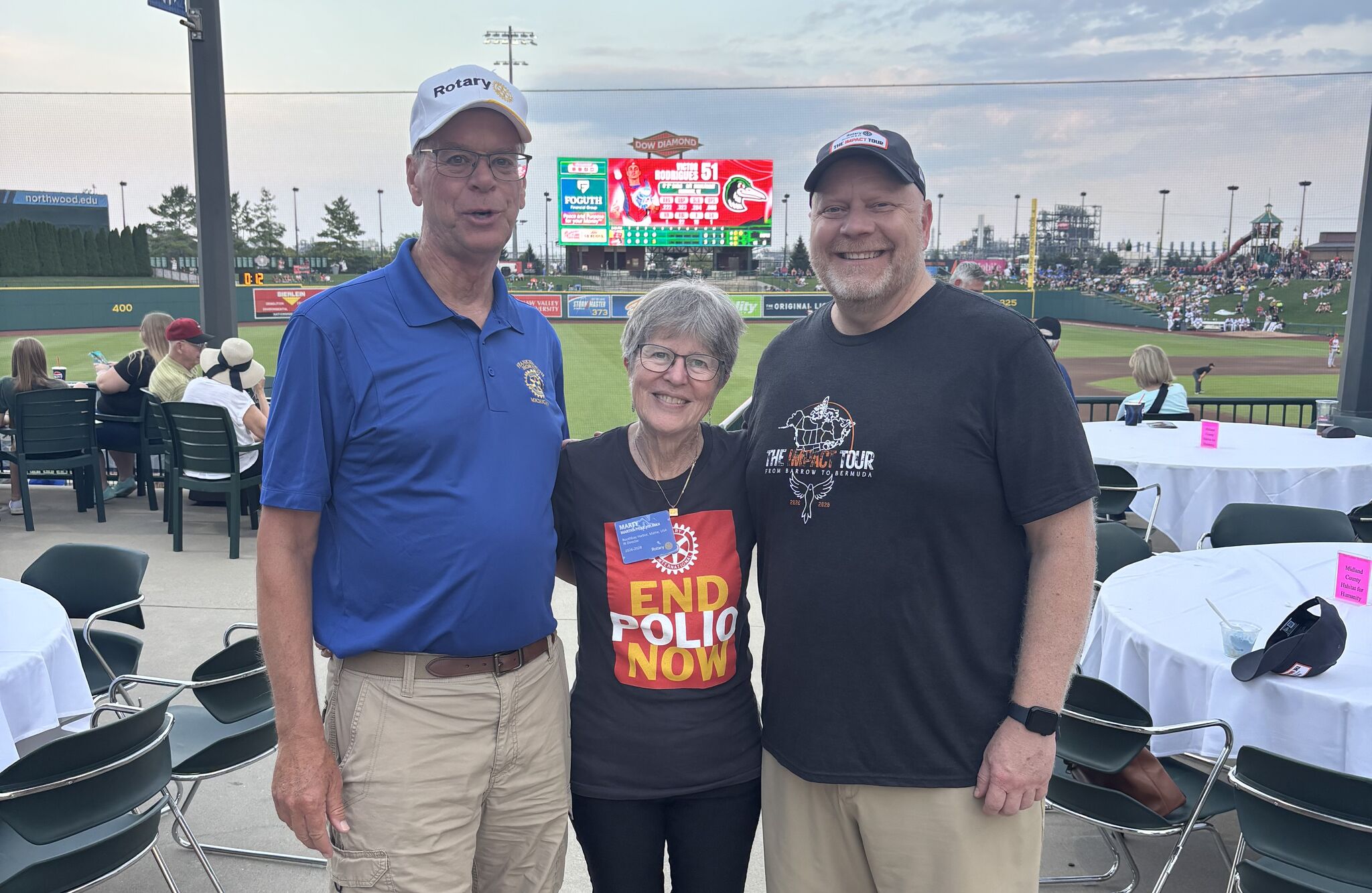 Rotary International director visits Midland, highlights polio and peace efforts