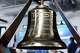 The official bell is displayed ahead of the bell ringing ceremony to celebrate the launch of trading, on Friday, July 31, 2026 at Texas Stock Exchange in Dallas.