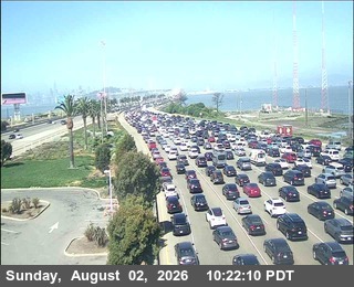 Traffic on Bay Bridge gridlocked after major crash