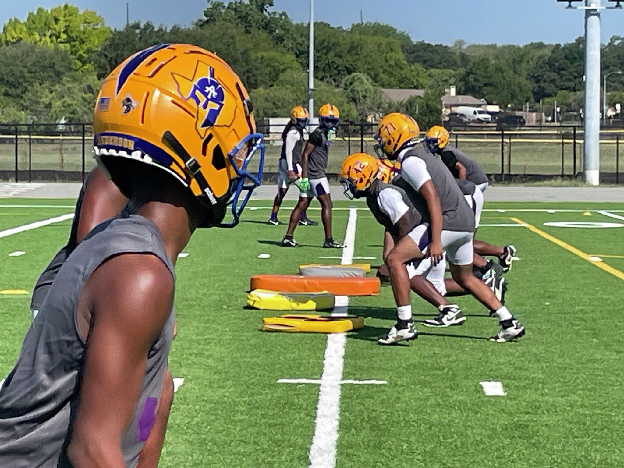 The traditional start to high school football practices: hope, optimism and wind sprints